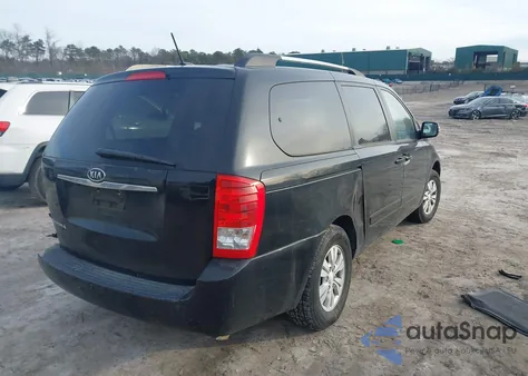 2012 Kia Sedona Lx z USA, uszkodzony, nr VIN KNDMG4C76C6472010